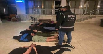 İzmir polisinden suç örgütü yapılanmasına ’Alabora’ Operasyonu