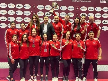Kadın Güreş Milli Takımı, Avrupa ikincisi
