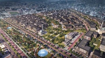 Kahramanmaraş'ta Azerbaycan Mahallesi, 197 kilometrelik fore kazıklar üzerine inşa ediliyor
