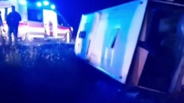 Kahramanmaraş'ta Servis Minibüsü Kaza Yaptı: 9 Yaralı