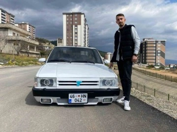 Kahramanmaraş'ta Tofaş Otomobil BMW Parçalarıyla Modifiye Edildi