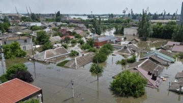 Kakhovka Barajı vurulmuştu: Yükselen su seviyesi 20 cm düştü