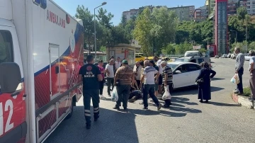 Karabük’te otomobilin çarptığı yaya yaralandı

