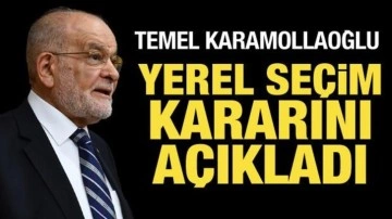 Karamollaoğlu yerel seçim kararını açıkladı: Kendi amblemimizle gireceğiz!