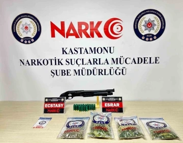 Kastamonu’da uyuşturucu maddeyle yakalanan şahıs tutuklandı
