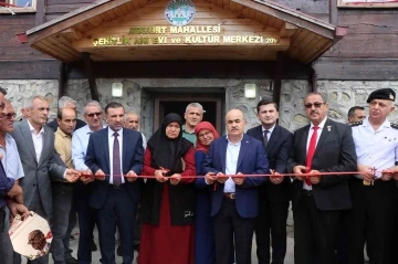 Kavak’ta Şehitlik Anı Evi Kültür Merkezi açıldı
