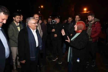 Kayseri Büyükşehir Belediye Başkanı İncesu İlçesinde Vatandaşlarla Buluştu