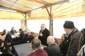 Kayseri Büyükşehir Belediye Başkanı Nakliyeciler Sitesi'ni Ziyaret Etti