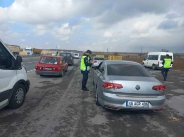 Kayseri İl Jandarma Komutanlığı'ndan Bayram Tatili Trafik Denetimleri