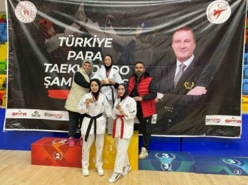 Kayserili Sporcular Türkiye Paralimpik TaeKwonDo Şampiyonasında Başarıya Ulaştı