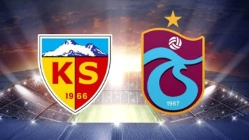 Kayserispor Trabzonspor CANLI İZLE