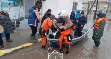 Kazakistan'da Sel Felaketi: Binlerce Kişi Tahliye Edildi