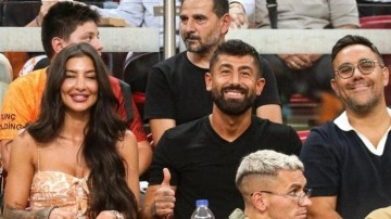 Kerem Demirbay, Galatasaray'ın maçını Rams Park'ta izledi