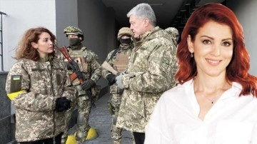 Kiev'e giden Nagehan Alçı'dan 'askeri üniforma' eleştirilerine yanıt