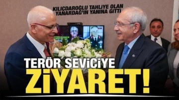 Kılıçdaroğlu, terör propagandası' suçundan ceza alan Yanardağ'ı ziyaret etti