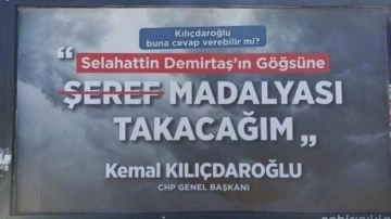 Kılıçdaroğlu'na Elazığ'da afiş sürprizi! Skandalları unutulmadı