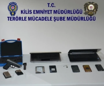 Kilis’te silahlı terör örgütlerine operasyon: 4 gözaltı
