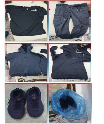 Kilise saldırganlarının olay sırasında giydikleri kıyafetlerin fotoğrafı paylaşıldı
