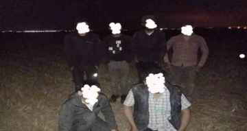 Kilis’te 5 düzensiz göçmen yakalandı