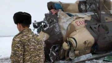 Kırgızistan'da askeri helikopter düştü: Ölü ve yaralılar var