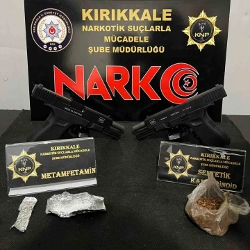 Kırıkkale’de uyuşturucuyla yakalanan 2 şahıs gözaltına alındı
