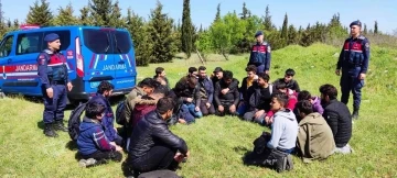 Kırklareli’nde 156 kaçak göçmen yakalandı: 6 organizatör tutuklandı
