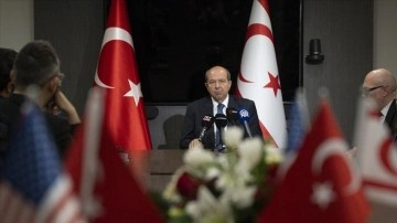 KKTC Cumhurbaşkanı Tatar, Washington'da Türk Basınıyla Buluştu