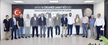 KKTC heyeti  Antalya OSB’de incelemelerde bulundu
