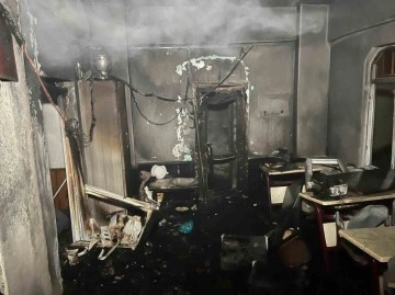 Kocaeli Dilovası'nda Camide Çıkan Yangın Panik Yarattı