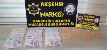Konya’da 250 bin liralık uyuşturucu ele geçirildi: 3 kişi tutuklandı
