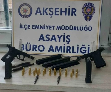 Konya’da fason silah parçaları ele geçirildi: 1 tutuklama
