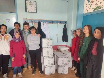Konya’da öğrencilerden anlamlı yardım kampanyası
