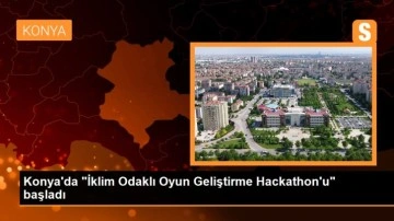 Konya'da 'İklim Odaklı Oyun Geliştirme Hackathon'u' başladı