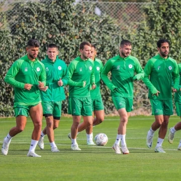Konyaspor, Kayserispor maçı hazırlıklarına başladı
