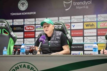Konyaspor Teknik Direktörü Omerovic: Futbol İkinci Planda