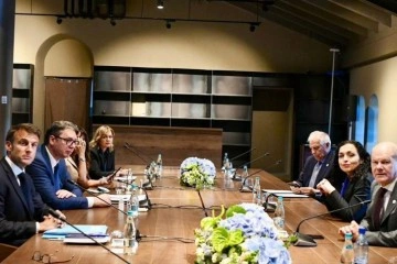 Kosova ile Sırbistan cumhurbaşkanları Moldova'da bir araya geldi