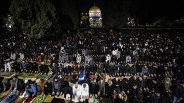 Kudüs Mescid-i Aksa'da Ramazan Coşkusu