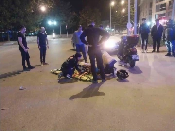 Kütahya’da otomobil ile motosiklet çarpıştı: 1 yaralı
