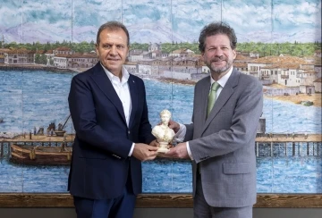 Kuzey Makedonya Büyükelçisi Manasijevski’den Başkan Seçer’e ziyaret

