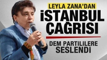 Leyla Zana İstanbul'daki Seçmenlere Seslendi