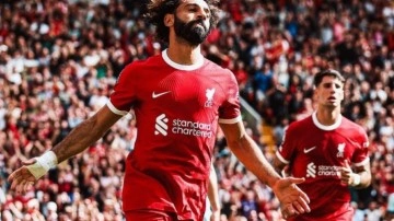 Liverpool, 3 puanı 3 golle aldı! Salah efsaneyi geçti