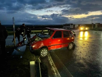 Lüleburgaz’da trafik kazası: 1 yaralı
