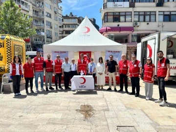 Manisa’da Türk Kızılay kurban bağış standı açıldı
