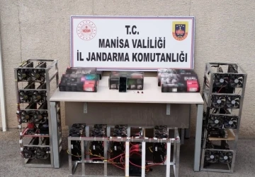Manisa’da yasadışı kripto para madenciliğine baskın
