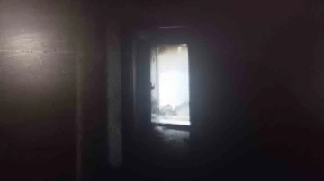 Mardin’de apartmanda yangın paniği
