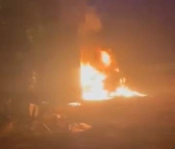 Mardin’de iki trafo ve traktör yakıldı
