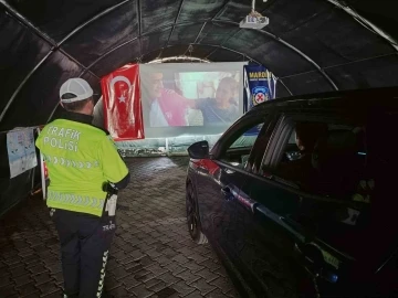 Mardin’de sürücüler &quot;Yaşam Tüneli&quot;nden geçiyor
