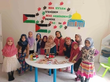 Mardin’in Minik Bağışçıları Gazze’ye Yardım Elini Uzattı