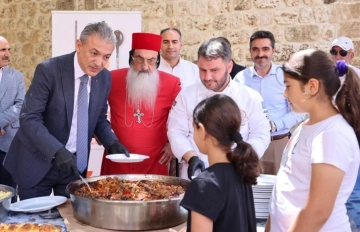 Mardin Valisi  Akkoyun, Türk Mutfağı Haftası etkinliklerinde