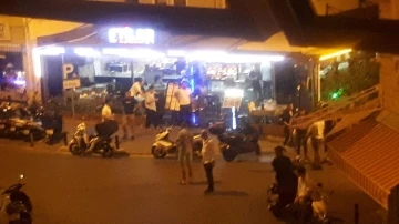 Marmaris’te sokak kavgası cep telefonu ile görüntülendi
